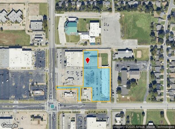  3301 S Elm Pl, Broken Arrow, OK Parcel Map