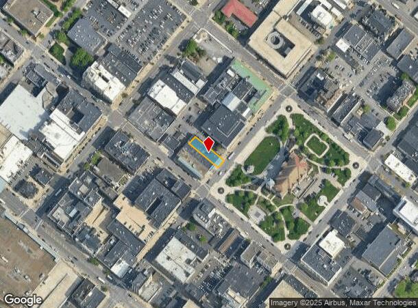  209 N Washington Ave, Scranton, PA Parcel Map