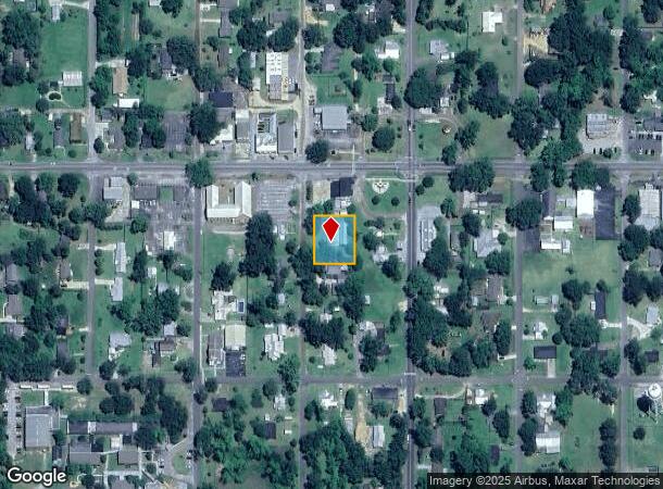 21960 6Th St, Silverhill, AL Parcel Map