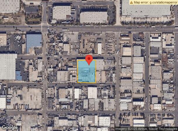  2037 W 17Th St, Long Beach, CA Parcel Map