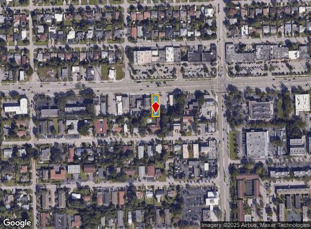  200 W Prospect Rd, Oakland Park, FL Parcel Map