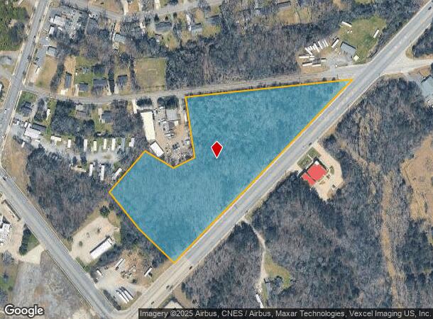 1280 Albright Rd, Rock Hill, SC Parcel Map