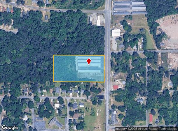 1007 N Davis Dr, Warner Robins, GA Parcel Map