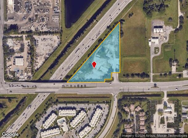  6811 Belvedere Rd, West Palm Beach, FL Parcel Map