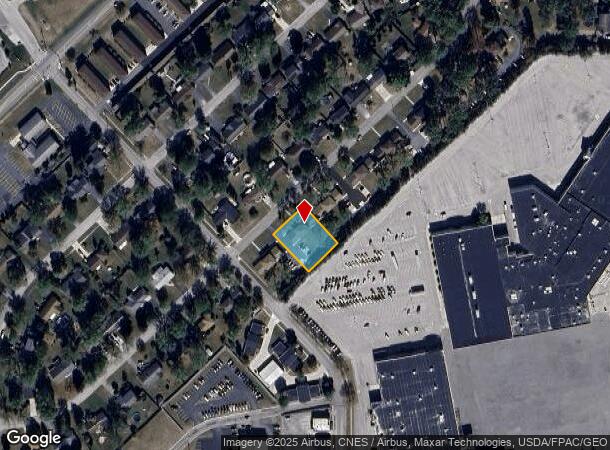 1709 Hilton Ave, Findlay, OH Parcel Map