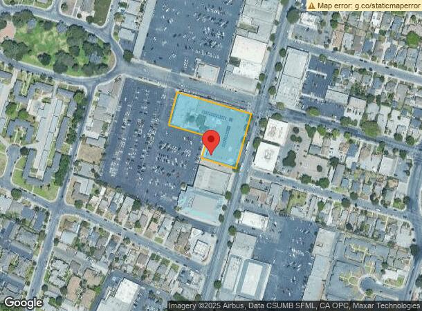  1002 S Main St, Salinas, CA Parcel Map