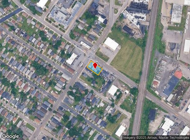 595 Ontario St, Buffalo, NY Parcel Map