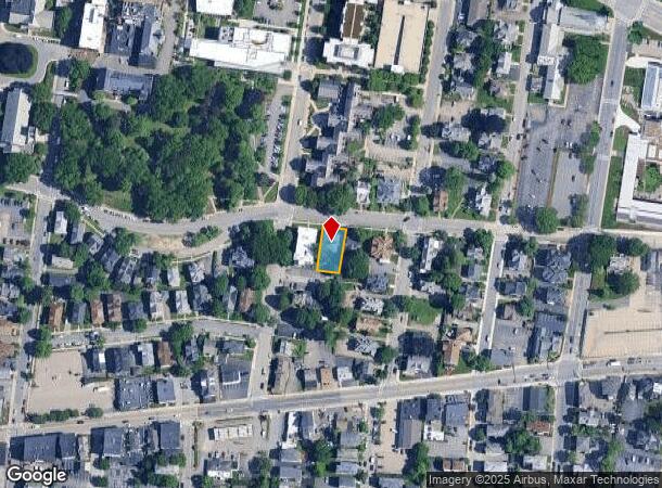  35 Institute Rd, Worcester, MA Parcel Map