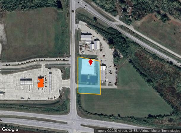  2095 S County Road 150 E, Logansport, IN Parcel Map