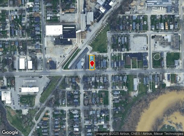  1716 W Main St, Fort Wayne, IN Parcel Map