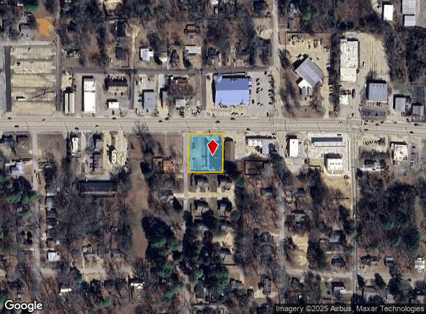  1413 W Main St, Tupelo, MS Parcel Map