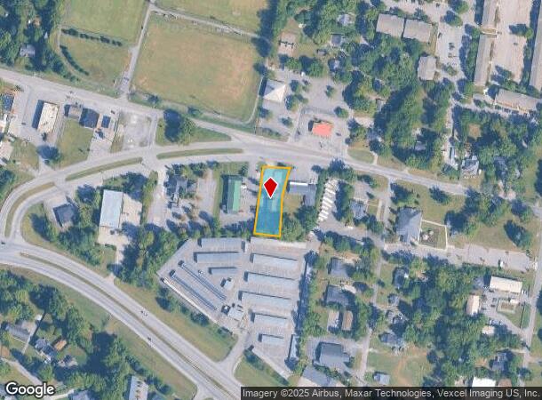  2106 E Main St, Murfreesboro, TN Parcel Map