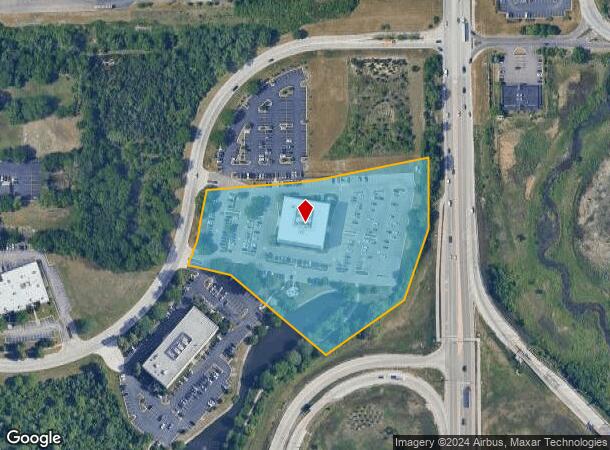  1245 Corporate Blvd, Aurora, IL Parcel Map