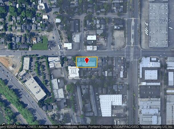  1424 Se Holgate Blvd, Portland, OR Parcel Map