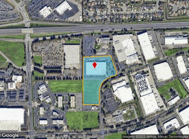 2500 N Watney Way, Fairfield, CA Parcel Map