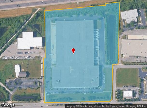  2275 W Diehl Rd, Naperville, IL Parcel Map