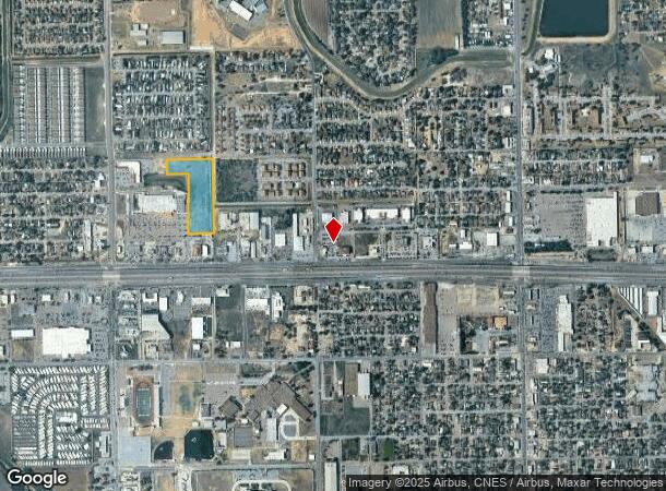702 W Expressway 83, Weslaco, TX Parcel Map
