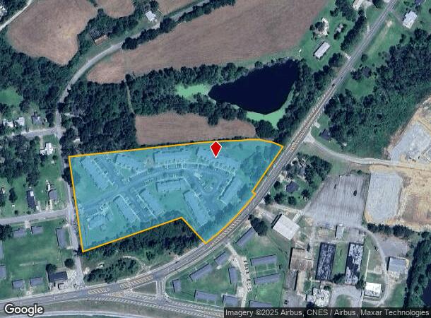 136 N 10Th St, Lyons, GA Parcel Map