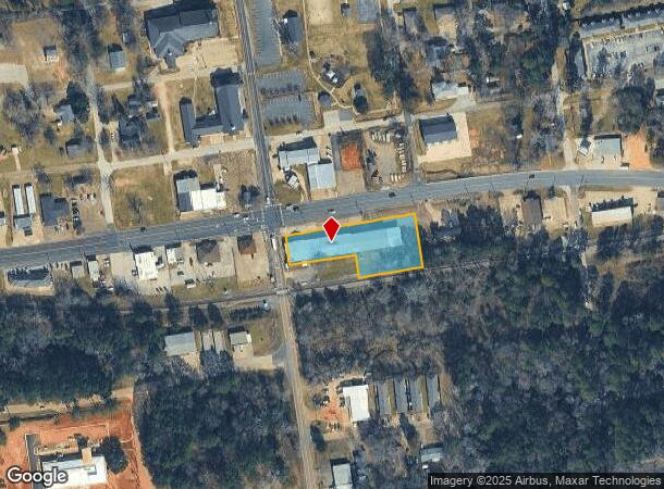 100 E Main St, Hallsville, TX Parcel Map