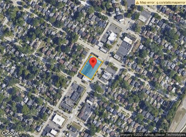  2012 Monroe St, Dearborn, MI Parcel Map