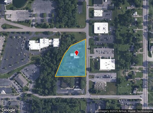 1810 Magnavox Way, Fort Wayne, IN Parcel Map