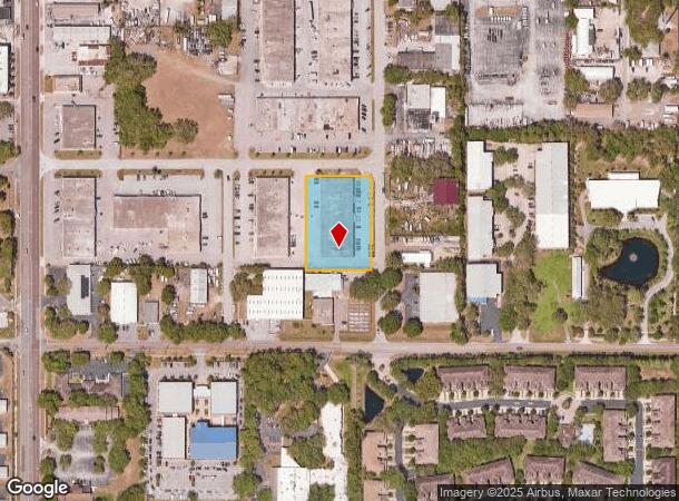  1050 Kapp Dr, Clearwater, FL Parcel Map