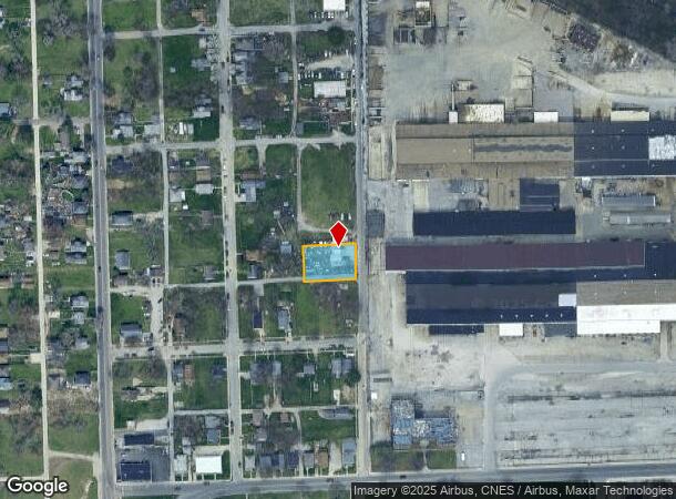  2532 Central Dr, Fort Wayne, IN Parcel Map