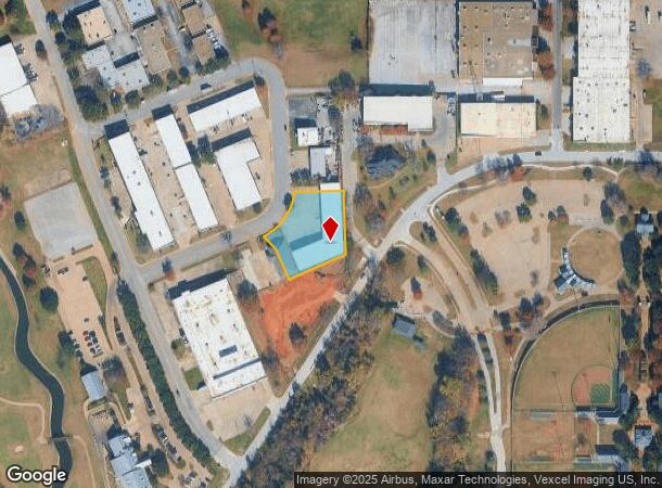 1131 S Airport Cir, Euless, TX Parcel Map