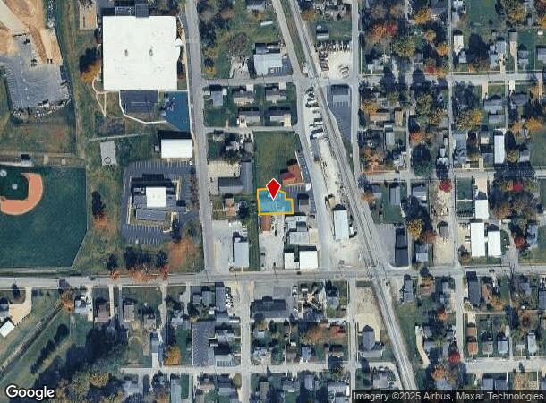  N Railroad St, Whiteland, IN Parcel Map