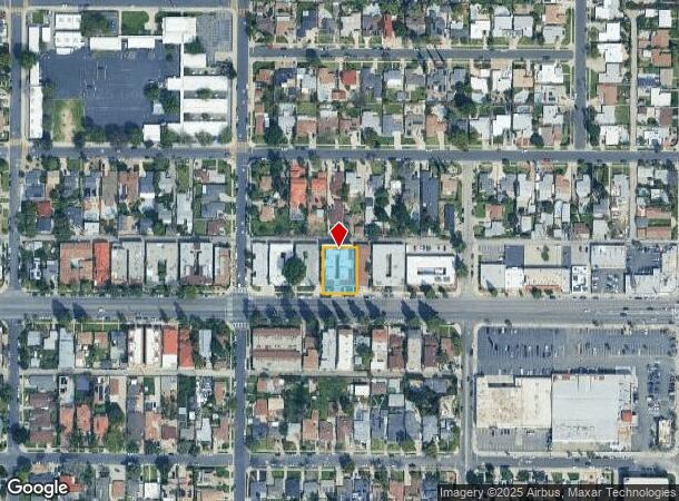 17115 Chatsworth St, Granada Hills, CA Parcel Map