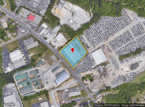  3425 Thomasville Rd, Winston Salem, NC Parcel Map