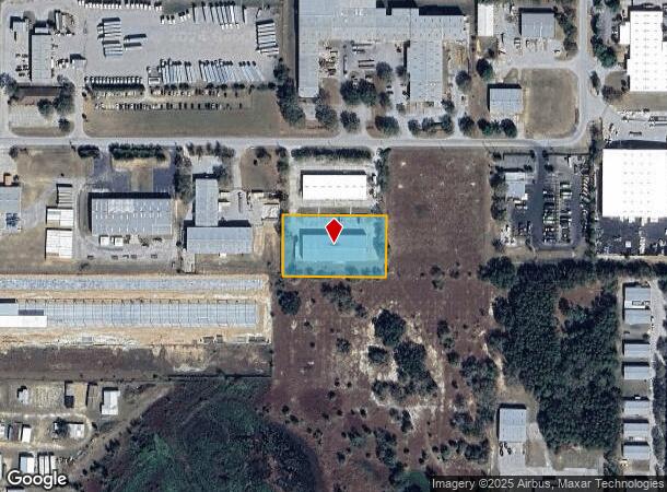  551 Southridge Industrial Dr, Tavares, FL Parcel Map