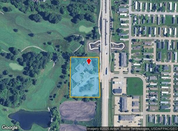  1 Quail Creek Cir, North Liberty, IA Parcel Map