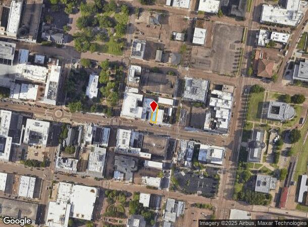  422 E Capitol St, Jackson, MS Parcel Map