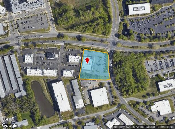 1256 Executive Blvd, Chesapeake, VA Parcel Map