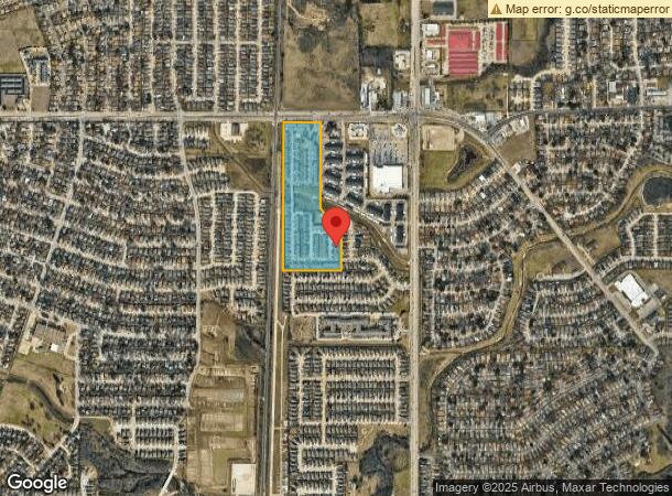  2201 Sycamore School Rd, Fort Worth, TX Parcel Map