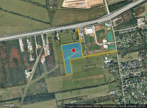 7126 East Fwy, Baytown, TX Parcel Map