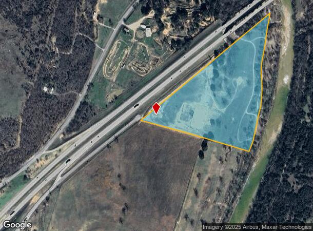 11083 W Interstate 20 S Frontage Rd, Millsap, TX Parcel Map