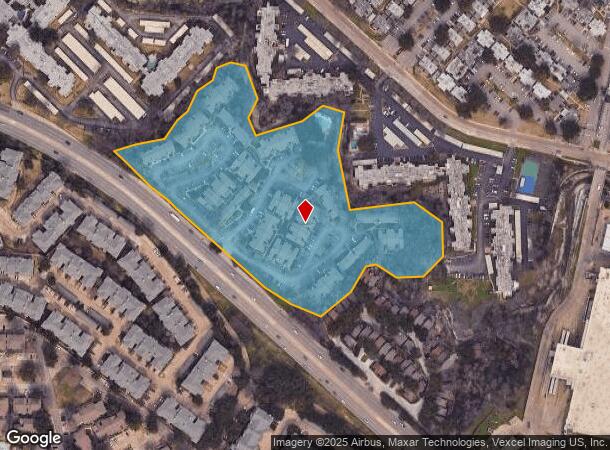 6033 E Northwest Hwy, Dallas, TX Parcel Map