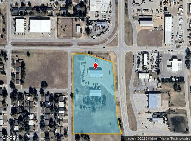  1101 S 2Nd Ave, Dodge City, KS Parcel Map