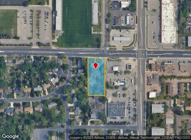 2401 W 90Th St, Minneapolis, MN Parcel Map