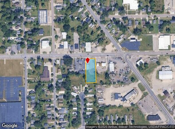 938 E Beecher St, Adrian, MI Parcel Map
