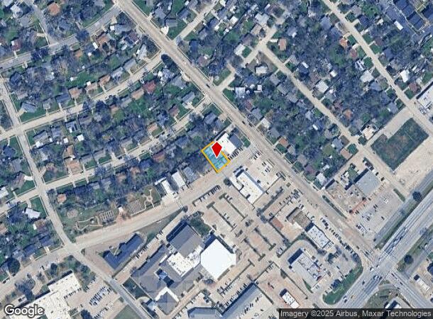  106 Sw Thomas St, Burleson, TX Parcel Map