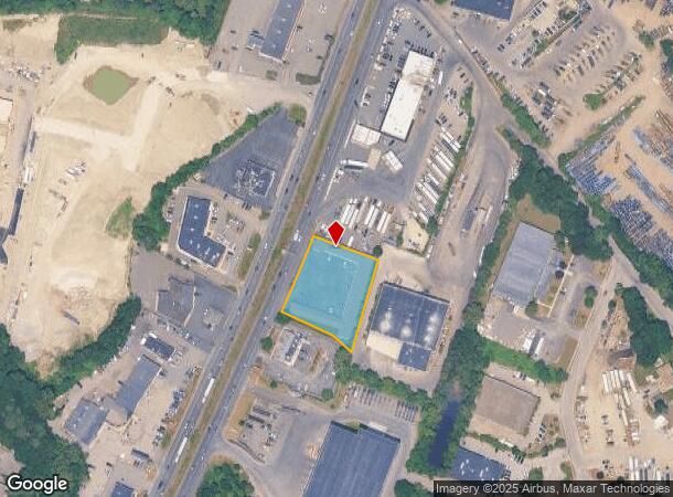  125 Newbury St, Peabody, MA Parcel Map