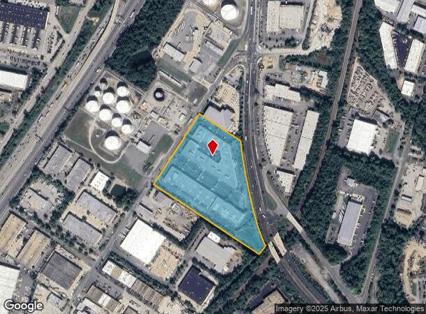  8209 Terminal Rd, Lorton, VA Parcel Map