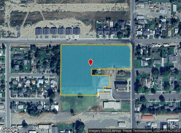  Bonneview/Elm, Grandview, WA Parcel Map