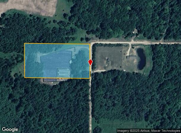  5802 W Samantha Dr, Coleman, MI Parcel Map