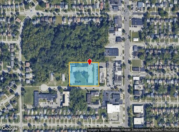 20101 Clare Ave, Maple Heights, OH Parcel Map