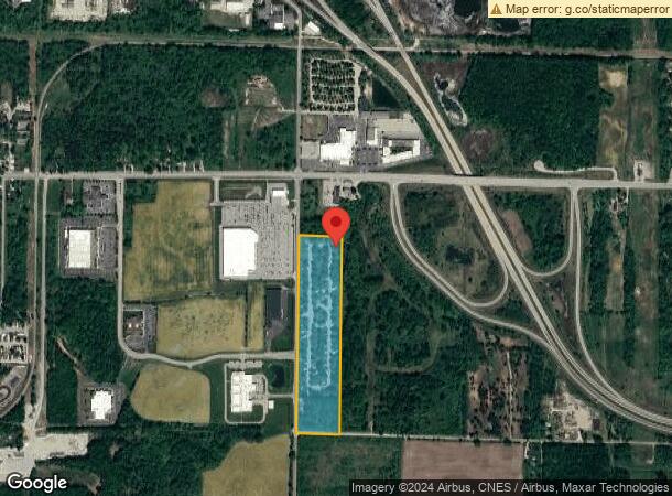  222 Rockwell Dr, Midland, MI Parcel Map