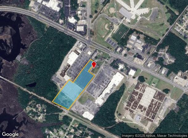  2603 Osborne Rd, Saint Marys, GA Parcel Map